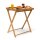 relaxdays Tablett braun rechteckig 55,0 x 35,0 cm  ( 10019136_0 )