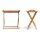 relaxdays Tablett braun rechteckig 55,0 x 35,0 cm  ( 10019136_0 )
