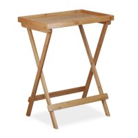 relaxdays Tablett braun rechteckig 50,0 x 38,5 cm, 1 St.