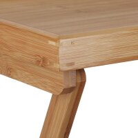 relaxdays Tablett braun rechteckig 50,0 x 38,5 cm, 1 St.