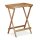 relaxdays Tablett braun rechteckig 50,0 x 38,5 cm, 1 St.