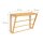 relaxdays Handtuchhalter braun, 1 St.