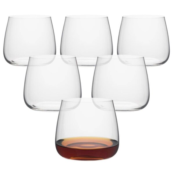 RONA Whiskygläser SENSUAL mundgeblasen 590,0 ml, 6 St.