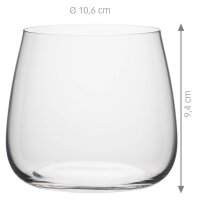 RONA Whiskygläser SENSUAL mundgeblasen 590,0 ml, 6 St.