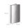 relaxdays Flachmann silber, 1 St.