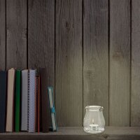 relaxdays Windlichter transparent, 12 St.