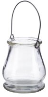relaxdays Windlichter transparent, 12 St.