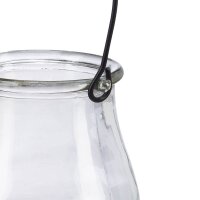 relaxdays Windlichter transparent, 12 St.