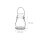 relaxdays Windlichter transparent, 12 St.