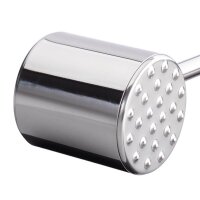 relaxdays Fleischklopfer silber