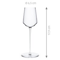 RONA Schnapsgläser SANTORINI mundgeblasen 70,0 ml, 6...