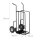 relaxdays Kaminholzwagen schwarz 63,0 x 65,0 x 120,0 cm