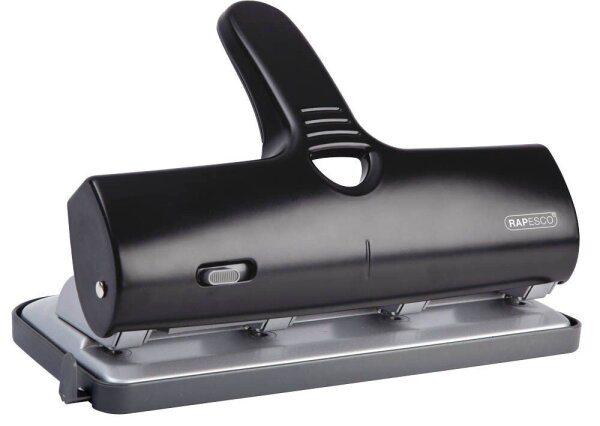 RAPESCO® Doppellocher ALU 40 schwarz, 1 St.