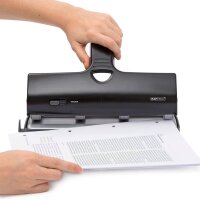 RAPESCO® Doppellocher ALU 40 schwarz, 1 St.