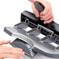 RAPESCO® Doppellocher ALU 40 schwarz, 1 St.