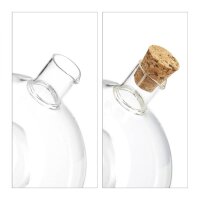 relaxdays Essig-Öl-Spender 50,0 + 375,0 ml, 1 St.