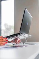 BAKKER ELKHUIZEN Laptop-Ständer Q-note 350 transparent  ( BNEQNOTE350 )