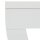 relaxdays Handtuchhalter weiß, silber, 1 St.