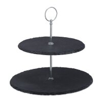 relaxdays Etagere anthrazit 23,0 cm  ( 10030730_0 )