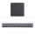 relaxdays Schieferplatten anthrazit 25,0 x 25,0 cm, 6 St.