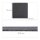 relaxdays Schieferplatten anthrazit 25,0 x 25,0 cm, 6 St.