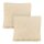 relaxdays Kissen beige 40,0 x 35,0 cm, 2 St.