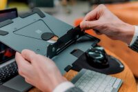 BAKKER ELKHUIZEN Laptop-Ständer Ergo-Q 160 grau, schwarz