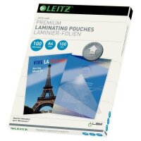 LEITZ Laminierfolien UDT glänzend für A4 100...