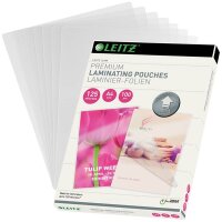 LEITZ Laminierfolien UDT glänzend für A4 125...