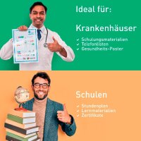 LEITZ Laminierfolien UDT glänzend für A4 125 micron, 100 St.