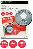 LEITZ Laminierfolien UDT glänzend für A4 175 micron, 100 St.