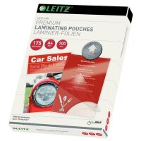 LEITZ Laminierfolien UDT glänzend für A4 175...