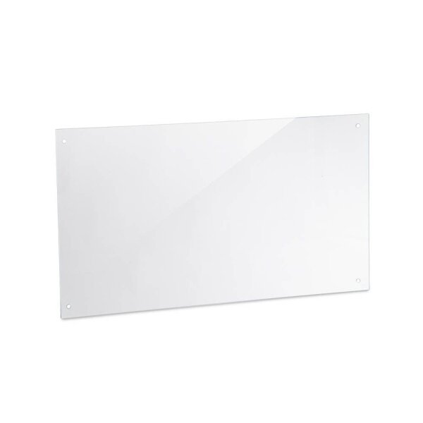 relaxdays Spritzschutz Küche transparent 70,0 x 0,6 x 40,0 cm