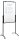 Legamaster mobiles Whiteboard 3in1 PREMIUM PLUS Multiboard 76 x 120 cm grau#!#weiß emaillierter Stahl