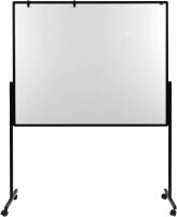 Legamaster mobiles Whiteboard 3in1 PREMIUM PLUS Multiboard XL 150,0 x 120,0 cm grau#!#weiß lackierter Stahl
