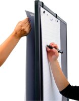 Legamaster mobiles Whiteboard 3in1 PREMIUM PLUS Multiboard XL 150,0 x 120,0 cm grau#!#weiß lackierter Stahl