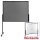 Legamaster mobiles Whiteboard 3in1 PREMIUM PLUS Multiboard XL 150,0 x 120,0 cm grau#!#weiß lackierter Stahl