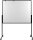 Legamaster mobiles Whiteboard 3in1 PREMIUM PLUS Multiboard XL 150,0 x 120,0 cm grau#!#weiß lackierter Stahl