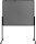 Legamaster mobiles Whiteboard 3in1 PREMIUM PLUS Multiboard XL 150,0 x 120,0 cm grau#!#weiß lackierter Stahl