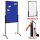 Legamaster mobiles Whiteboard PREMIUM PLUS Multiboard 76 x 120 cm blau emaillierter Stahl