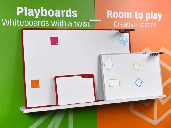 PLAYROOM Regalleiste Playboard weiß/grau 160,0 x...