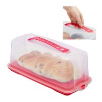 relaxdays Kuchen-Transportbox für Kastenform Ø 37,0 x 16,0 cm, 1 St.