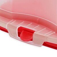 relaxdays Kuchen-Transportbox für Kastenform Ø 37,0 x 16,0 cm, 1 St.