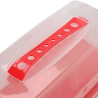 relaxdays Kuchen-Transportbox für Kastenform Ø 37,0 x 16,0 cm, 1 St.