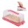 relaxdays Kuchen-Transportbox für Kastenform Ø 37,0 x 16,0 cm, 1 St.