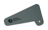 BAKKER ELKHUIZEN Fußstütze FootRest No.3 grau Kunststoff