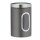 relaxdays Vorratsdose 17,0 cm hoch grau 1,4 l, 1 St.