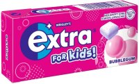 extra® for Kids Bubblegum Kaugummis 12x 8 Dragees, 12...