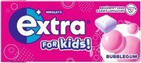 extra® for Kids Bubblegum Kaugummis 12x 8 Dragees, 12 St.
