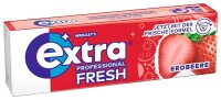 extra® PROFESSIONAL FRESH ERDBEERE Kaugummis 30x 10...